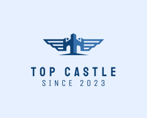 Medieval Wings Castle logo design