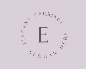 Elegant Boutique Brand logo design