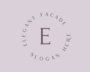 Elegant Boutique Brand logo design