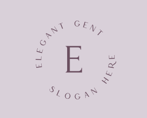 Elegant Boutique Brand logo design