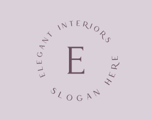 Elegant Boutique Brand logo design