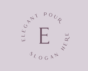 Elegant Boutique Brand logo design