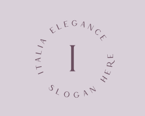 Elegant Boutique Brand logo design