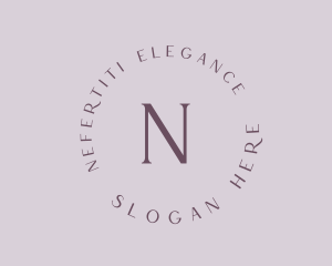 Elegant Boutique Brand logo design