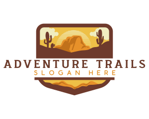 Wild West Desert Adventure logo design