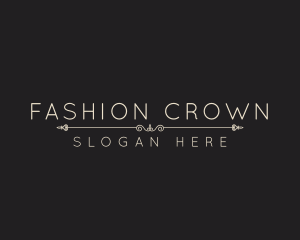 Minimalist Elegant Fashion logo design