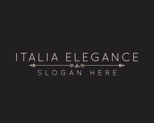 Minimalist Elegant Fashion logo design