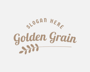 Wheat - Baking Wheat Business logo design