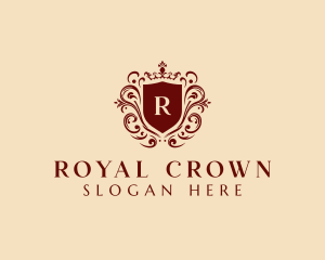 Royal Monarchy Shield logo design