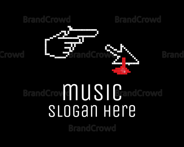 Pixel Murder Game Logo