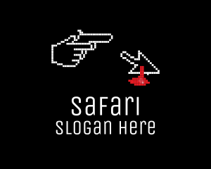 Arcade - Pixel Murder Game logo design