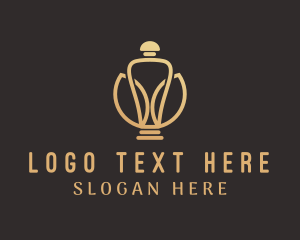 Aroma - Golden Artisan Cologne logo design