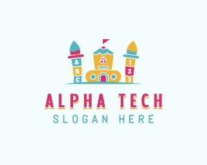 Alphabet - Alphabet Castle Nursery logo design