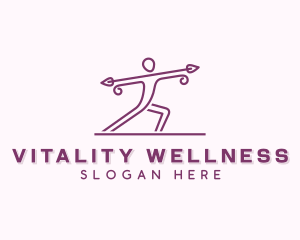 Holistic Yoga Wellness logo design