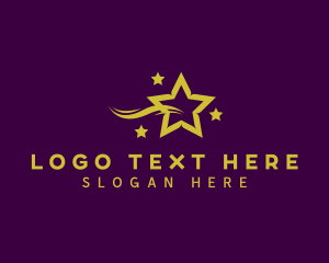 Entertainment - Starry Media  Star logo design