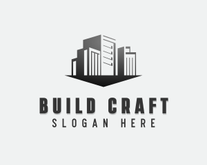 Skyscraper Building Property logo design