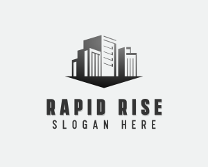 Skyscraper Building Property logo design