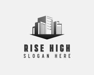 Skyscraper Building Property logo design