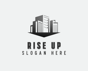 Skyscraper Building Property logo design