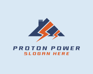 Electrical Bolt Power logo design