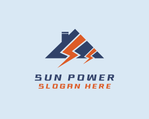 Electrical Bolt Power logo design