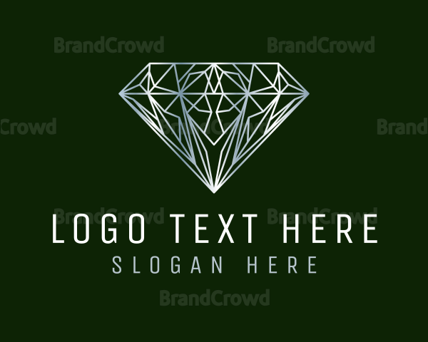 Shiny Diamond Jewelry Logo