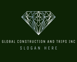 Stroke - Shiny Diamond Jewelry logo design