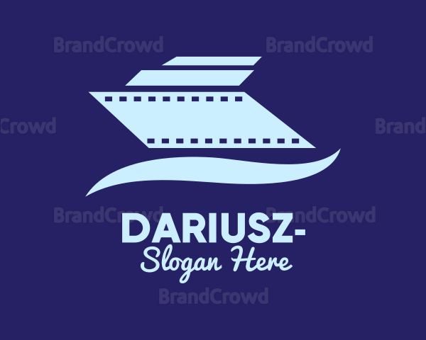 Cruise Ship Film Logo