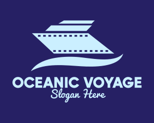 Cruise - Cruise Ship Film logo design