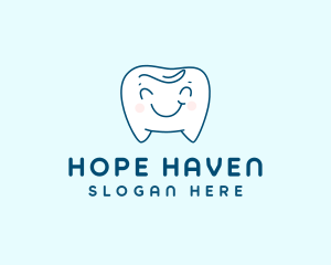 Orthodontist - Happy Smiling Tooth logo design