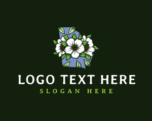 Plant - Cherokee Rose Georgia logo design