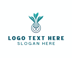 Lab - Plant Leaf Biotech logo design