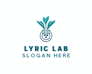 Plant Leaf Biotech logo design