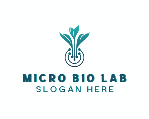 Plant Leaf Biotech logo design