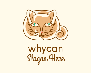 Pet - Siamese Cat Pet logo design