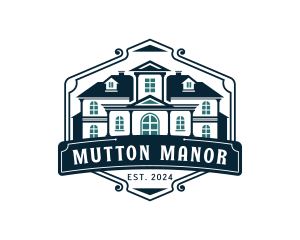 House Manor Realty logo design