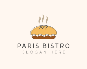 Hot Brown Pie logo design