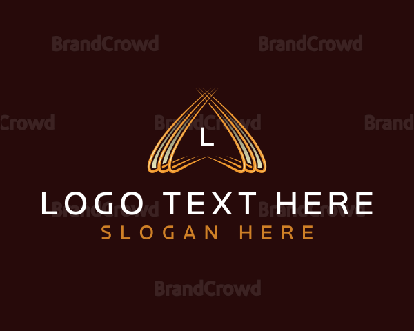 Luxury Pyramid Business Logo