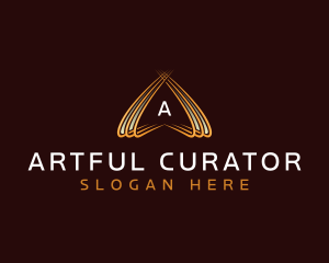 Luxury Pyramid Business logo design