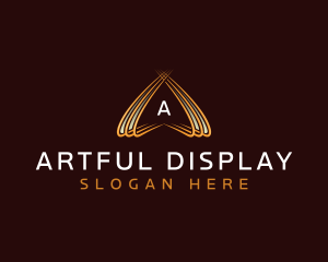 Luxury Pyramid Business logo design