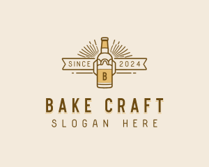 Liquor Beer Brewery logo design