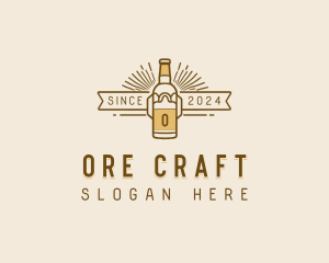 Liquor Beer Brewery logo design