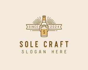 Liquor Beer Brewery logo design