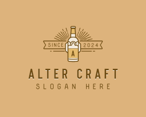 Liquor Beer Brewery logo design