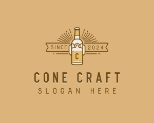 Liquor Beer Brewery logo design