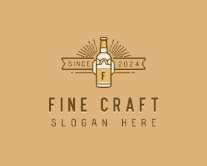 Liquor Beer Brewery logo design