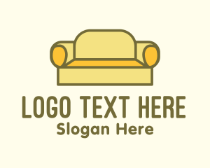 Yellow Sofa Couch Logo