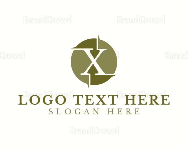 Generic Company Letter X Logo