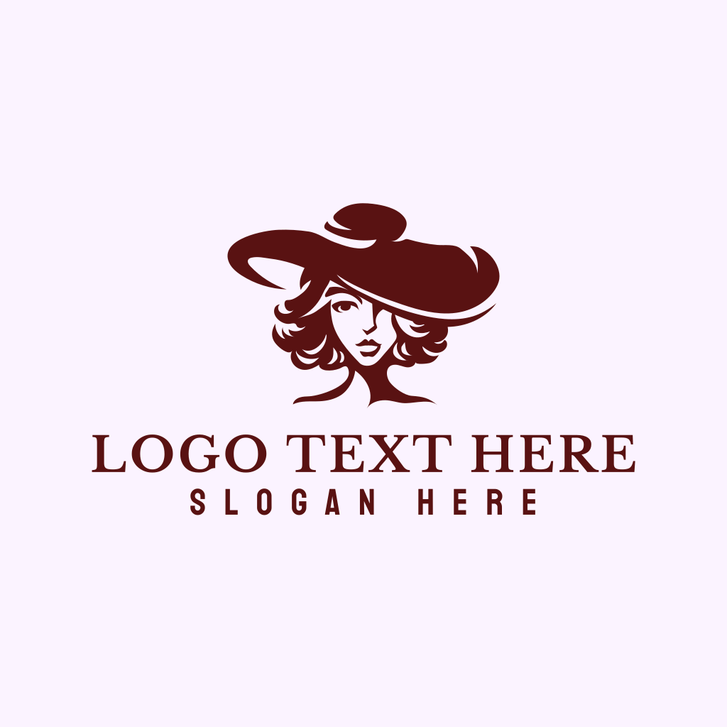 Fashion Lady Hat Logo | BrandCrowd Logo Maker