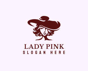 Fashion Lady Hat logo design
